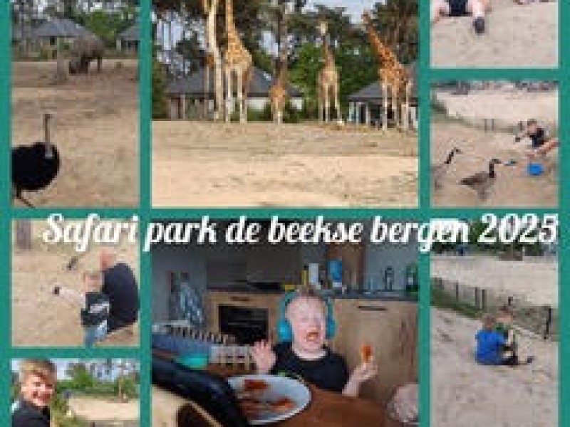 Cas tussen de wilde dieren